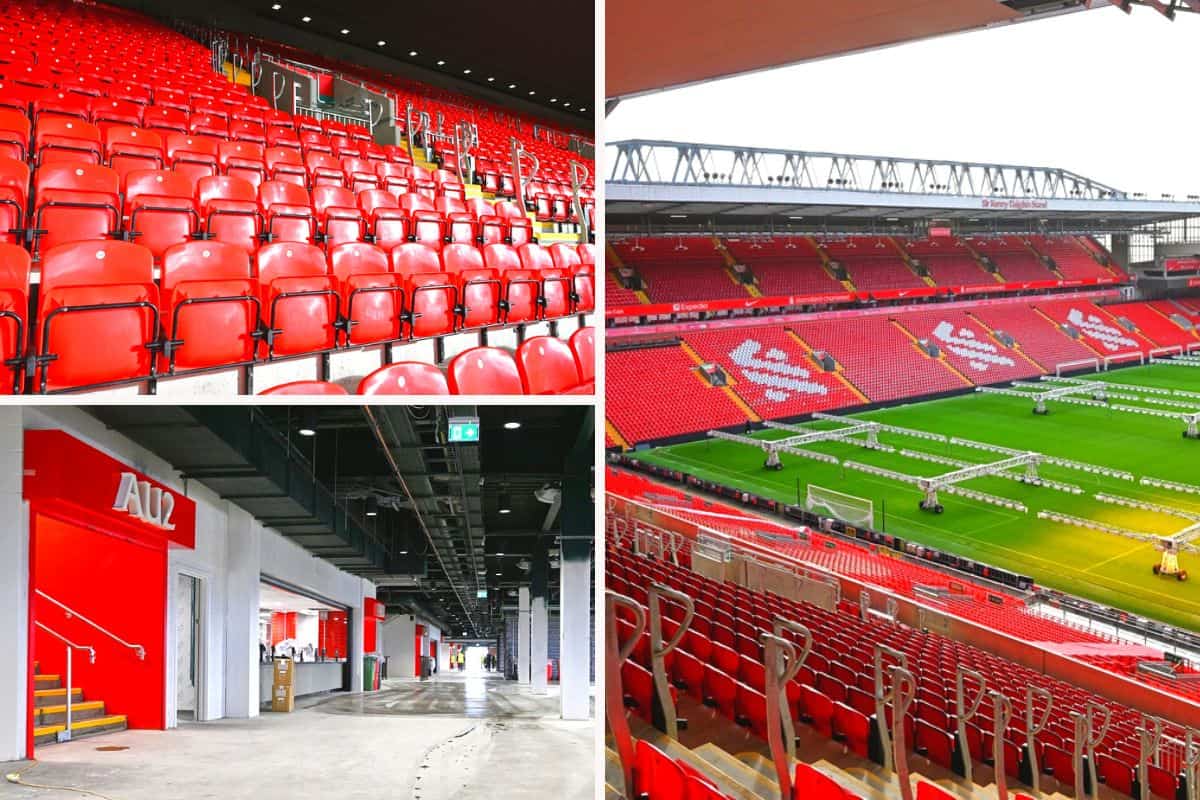 Increased capacity of 57,000 expected at Anfield for Liverpool v Man