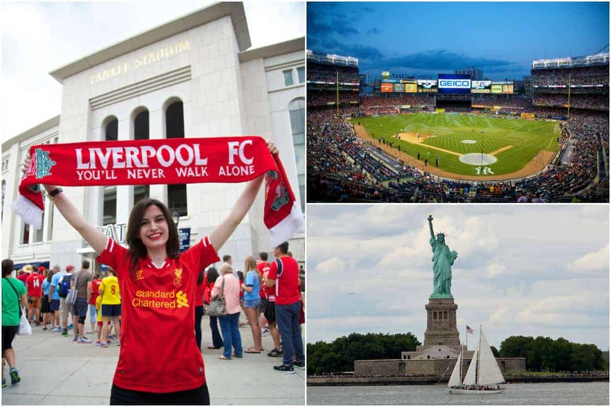 How to buy tickets for Liverpool's friendly in New York City