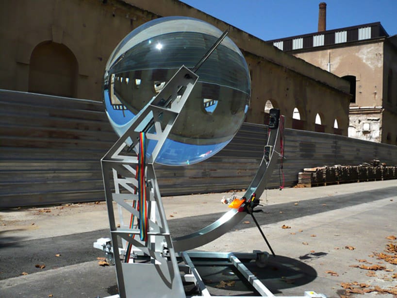 A Glass Sphere Solar Energy Generator Capable of Converting Sun and