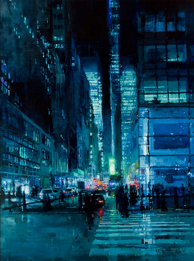 Brooding Cityscapes Painted with Oils by Jeremy Mann Brooding Cityscapes Painted with Oils by Jeremy Mann