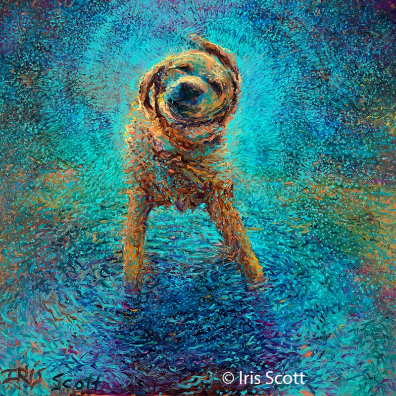 Oil Finger Paintings by Iris Scott — Colossal