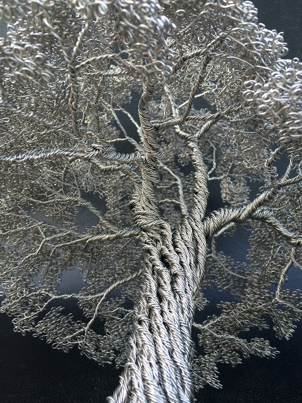 Dense Wire Tree Sculptures by Clive Maddison — Colossal