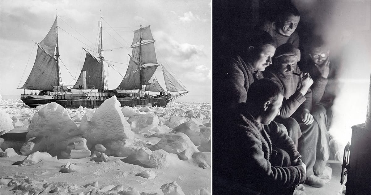 Newly Restored Photos of Shackleton’s Fateful Antarctic Voyage Offer