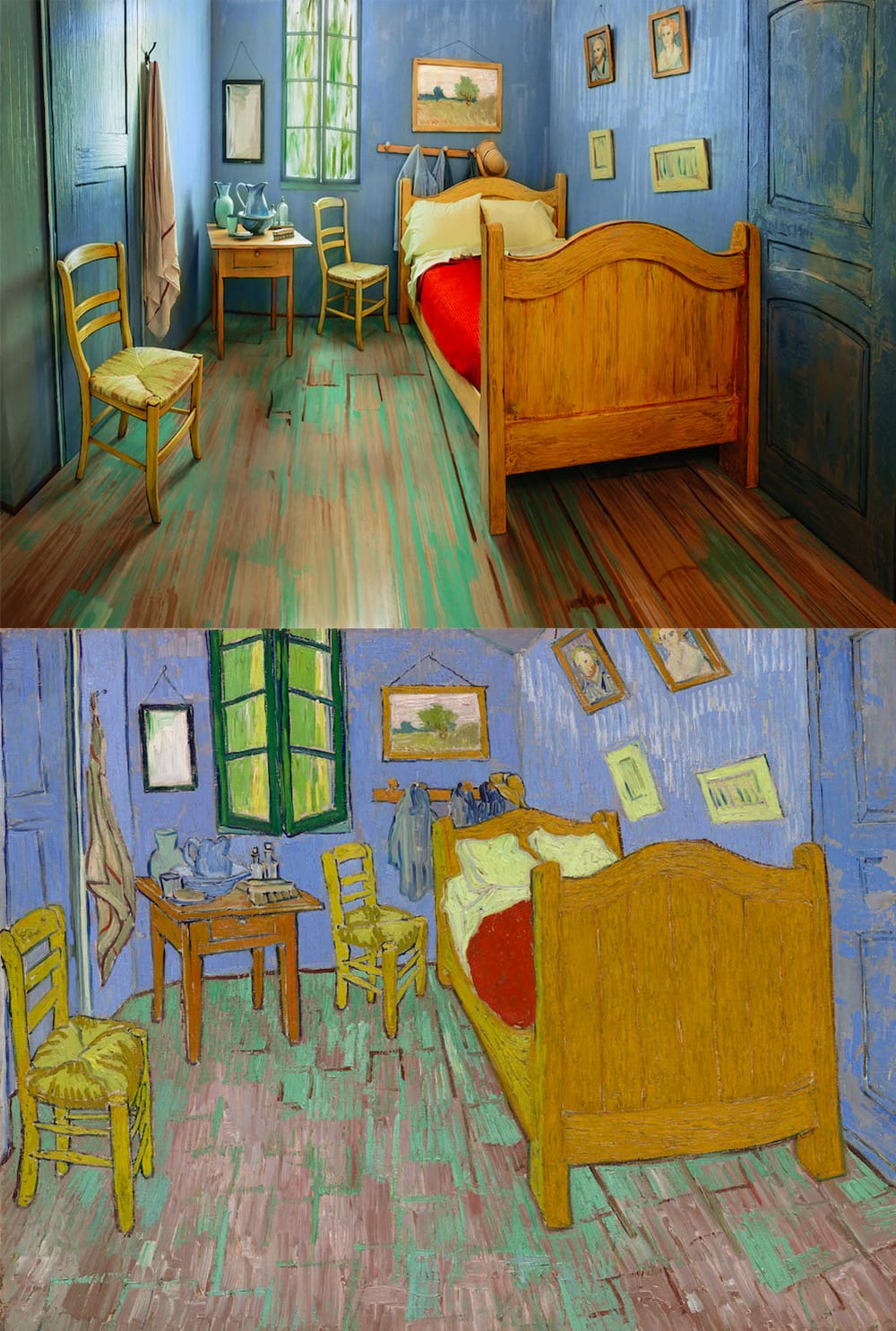 The Art Institute of Chicago Recreates Van Gogh's Famous Bedroom to be