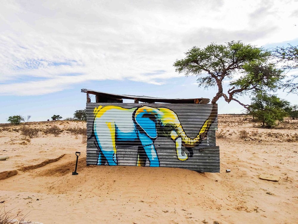 SiteSpecific Elephant Murals on the Streets of South Africa by Falko