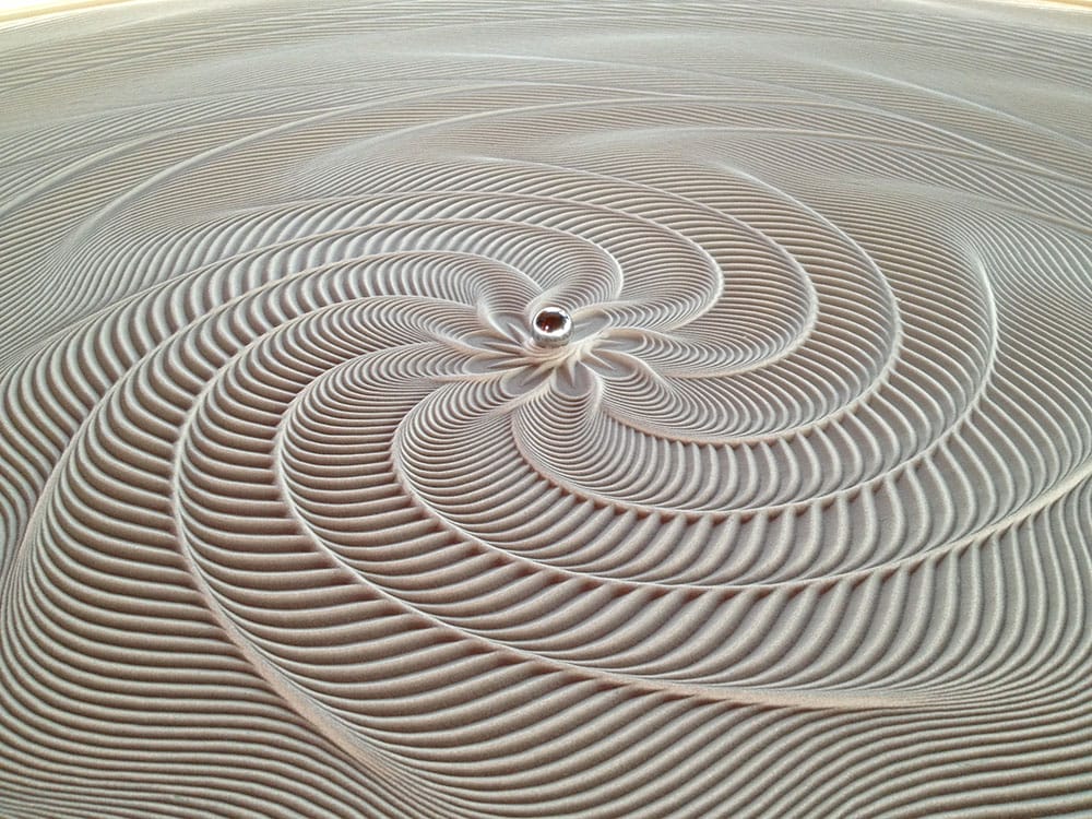 New Sand Drawing Tables by Bruce Shapiro — Colossal