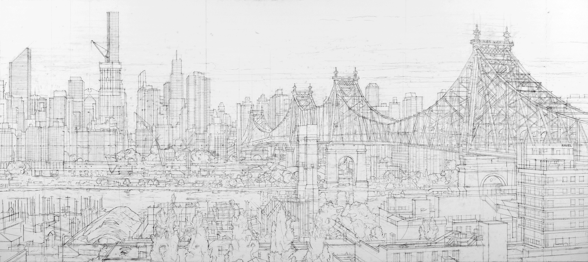 Multiple Perspectives Form Elaborately Detailed Cityscapes by Nathan