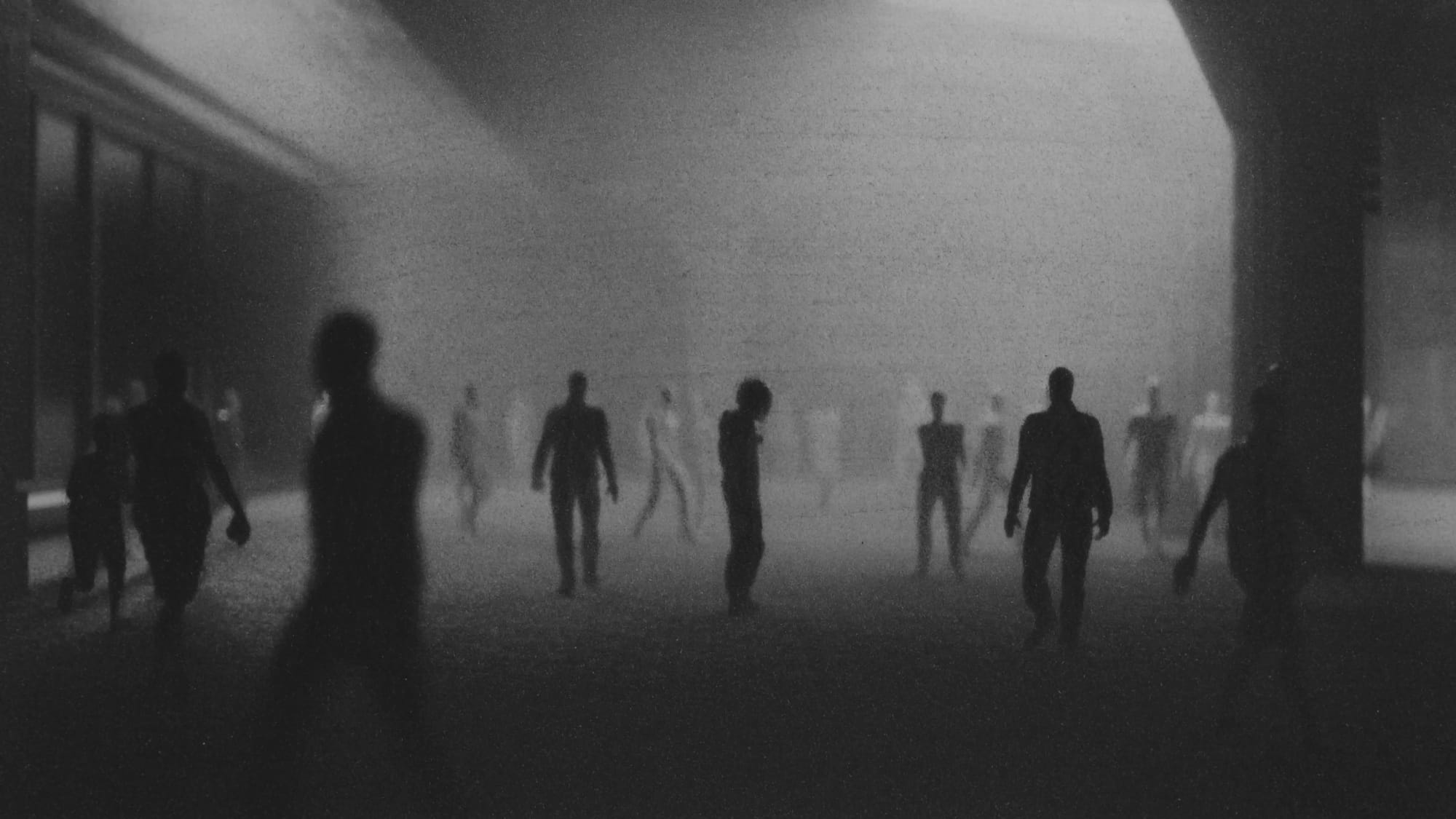 A Monochrome Dystopian World Holds an Eerie Beauty in New Animated