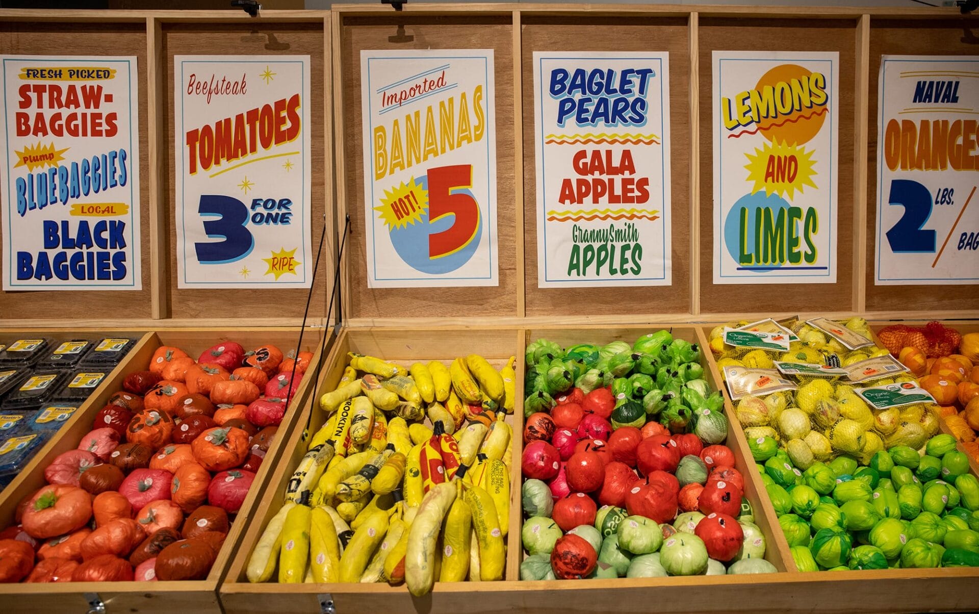 ‘Fake Food, Real Garbage’ A Satirical Store is Fully Stocked with Groceries Made Entirely of