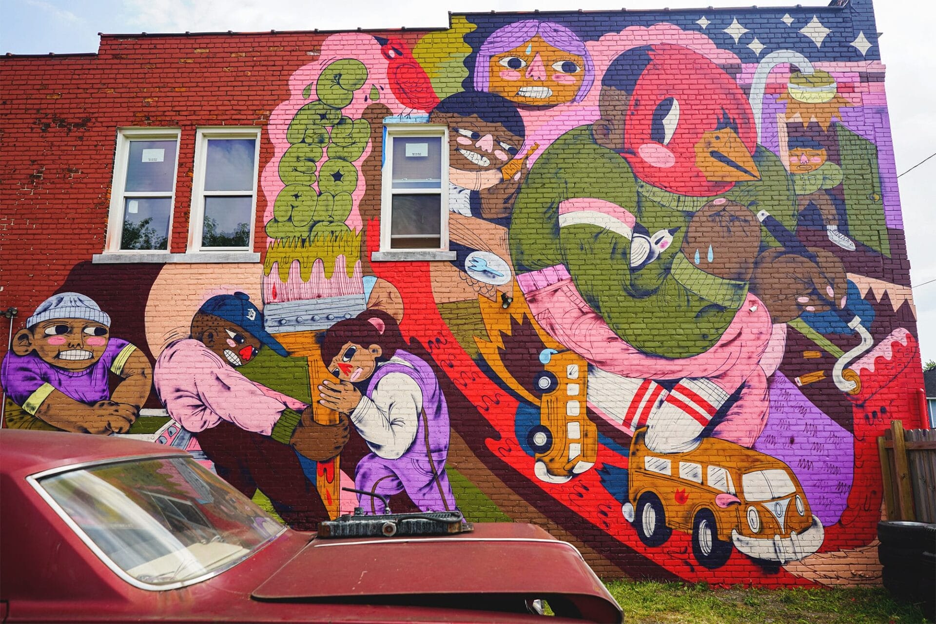 Launched in Detroit This Summer, A BlackLed Mural Festival Wants to Revitalize Neighborhoods