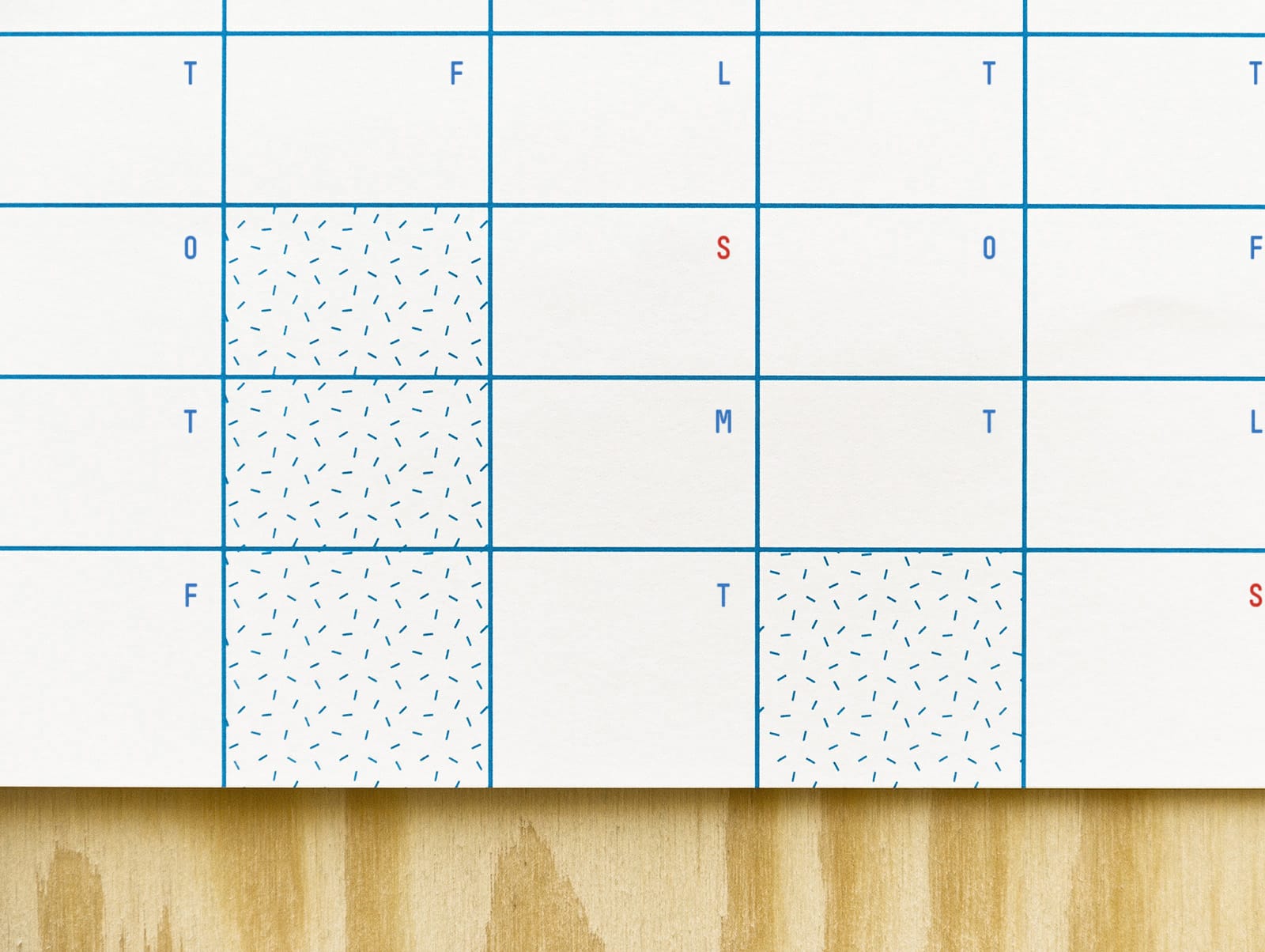 A Massive Notebook-Style Calendar Shows 2022 At A Glance | Colossal