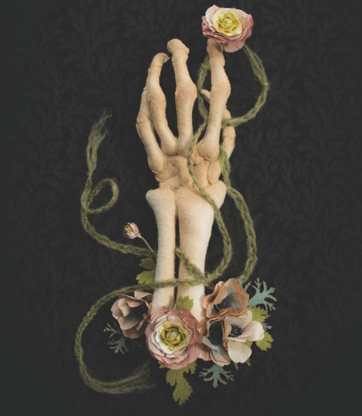 Beguiling Sculptures by Lana Crooks Fabricate Anatomical Parts from Wool and Silk