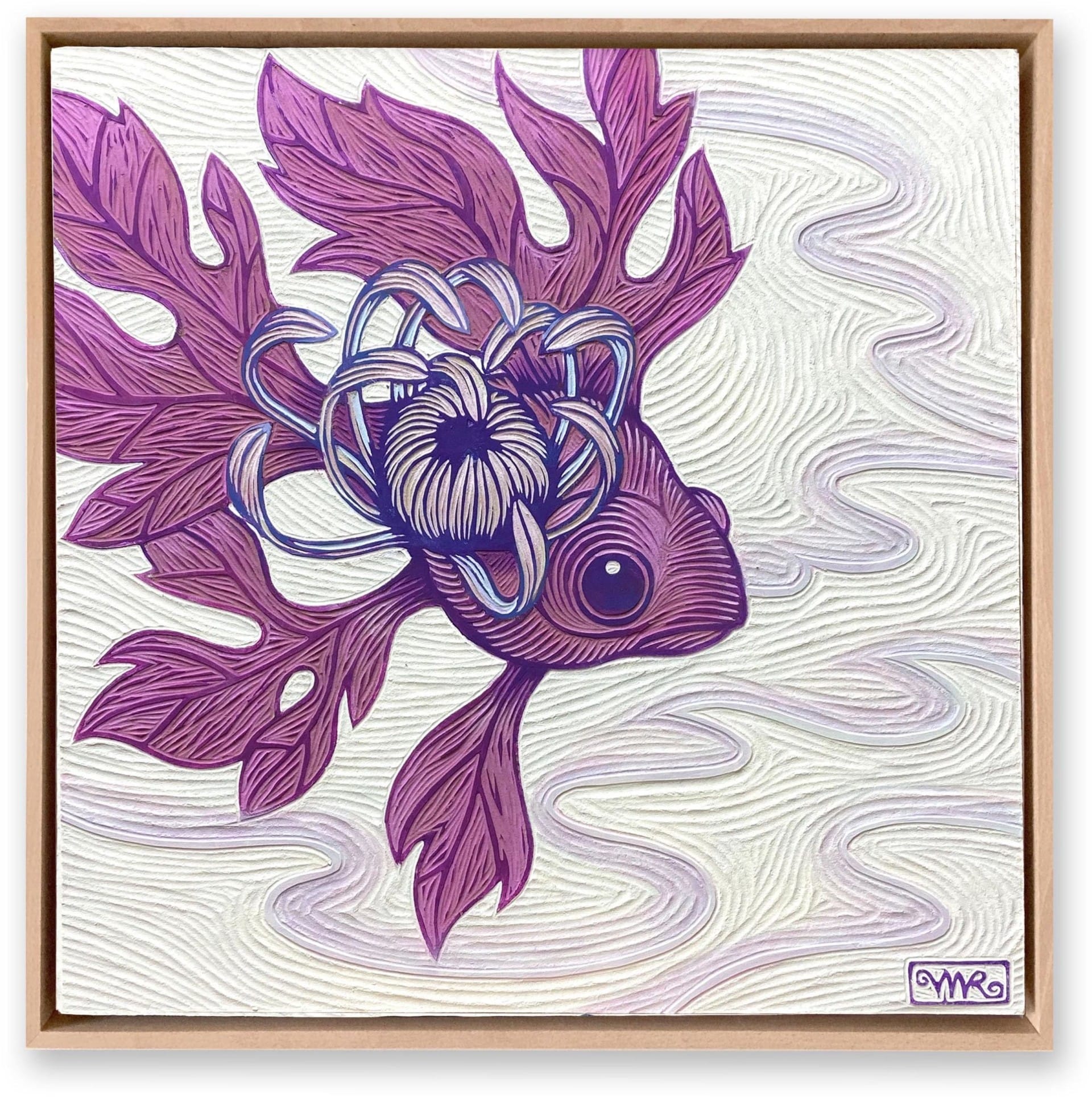 Delicately Carved Wood Engravings Are Transformed into Dreamlike