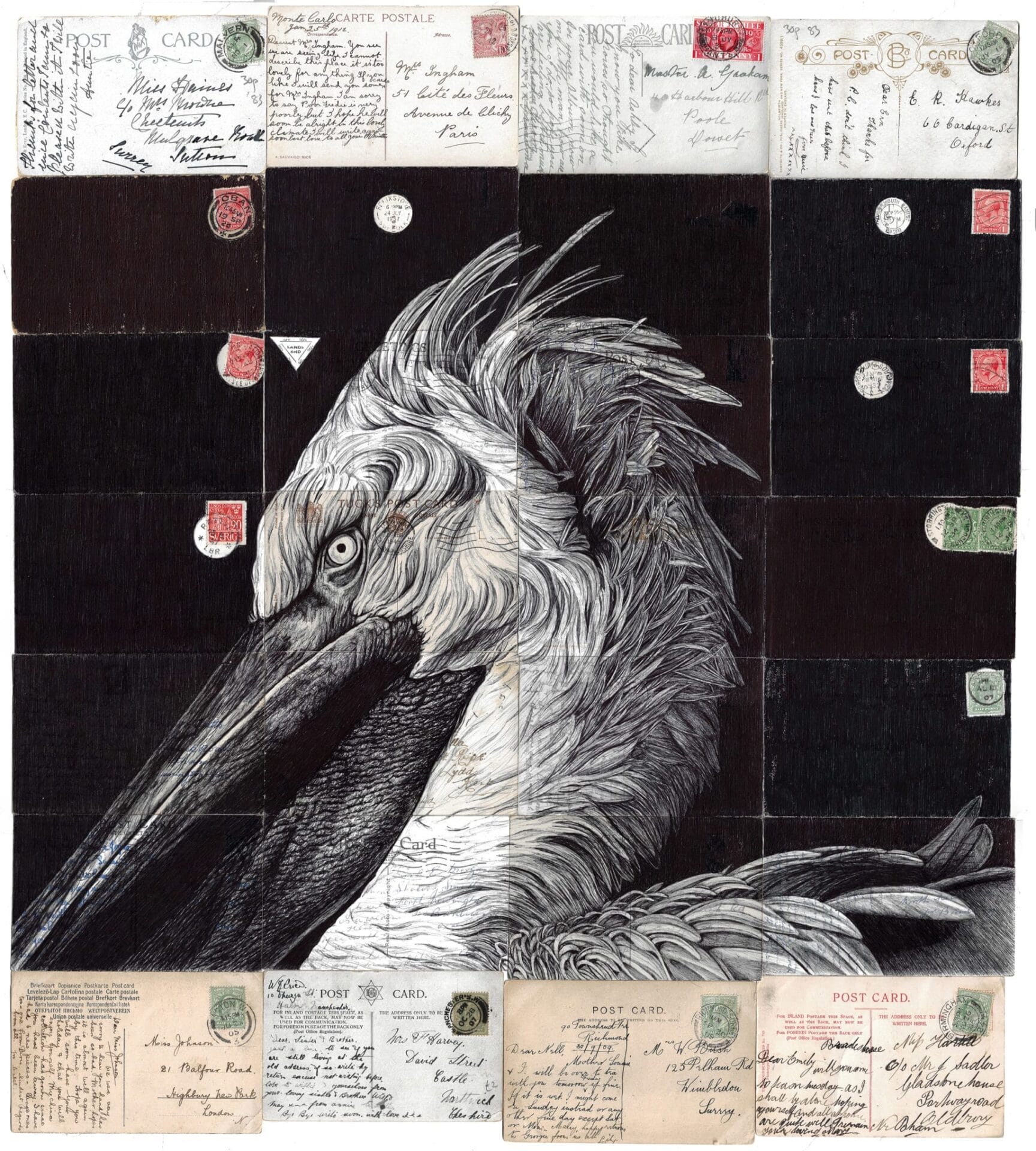 Vintage Ephemera Backdrops Mark Powell's Intimate Ballpoint Pen