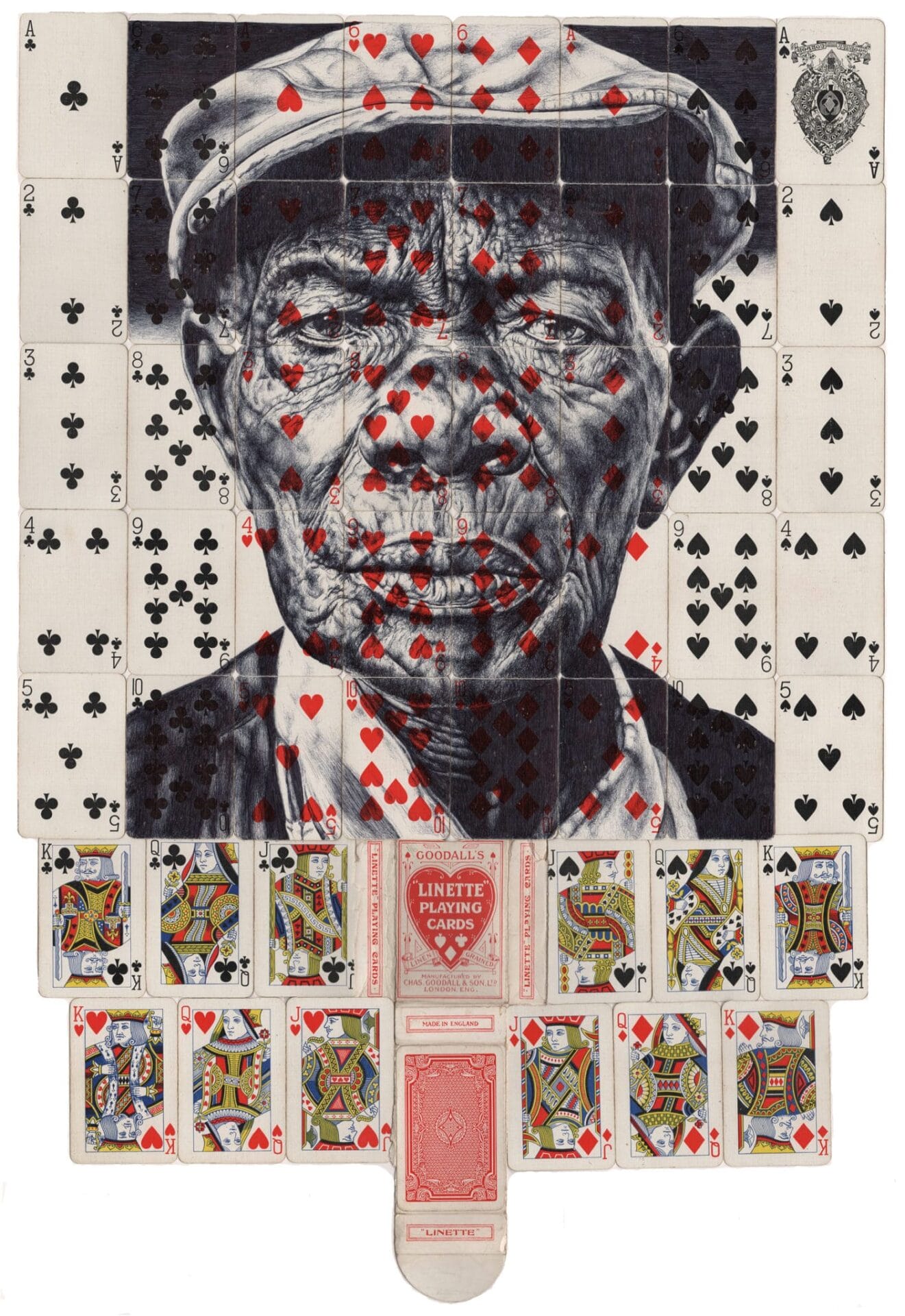 Vintage Ephemera Backdrops Mark Powell’s Intimate Ballpoint Pen Drawings