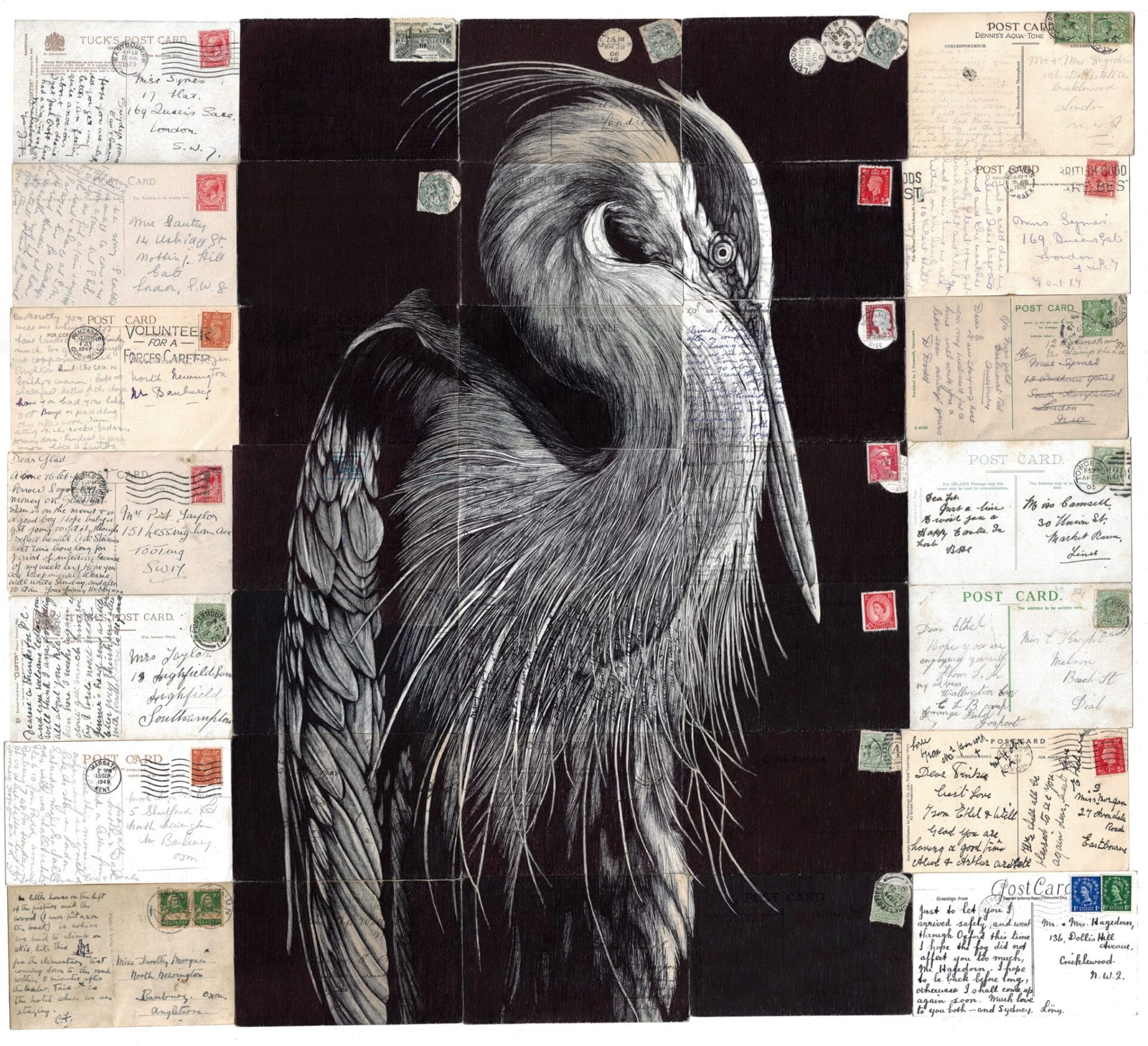 Vintage Ephemera Backdrops Mark Powell's Intimate Ballpoint Pen