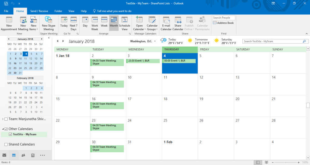How To Create A Calendar In Sharepoint Office 365