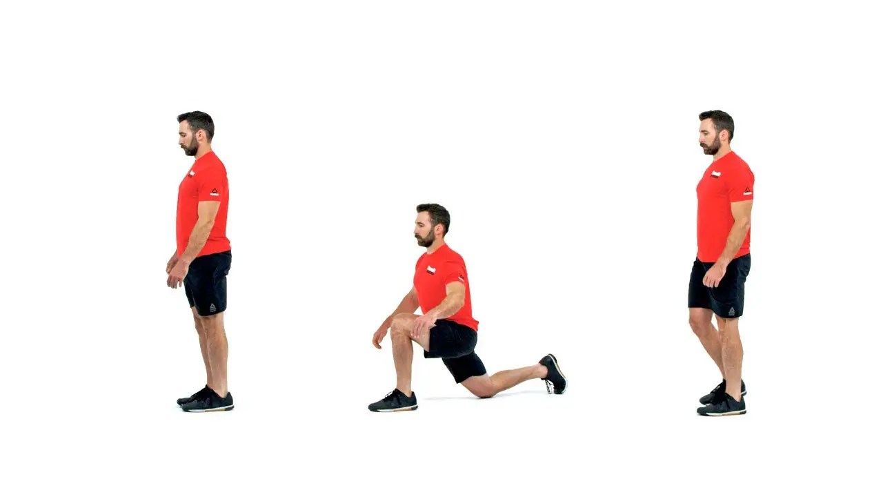 Walking lunges