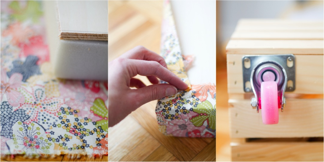{Rock it yourself} DIY toy box with casters This Little street This