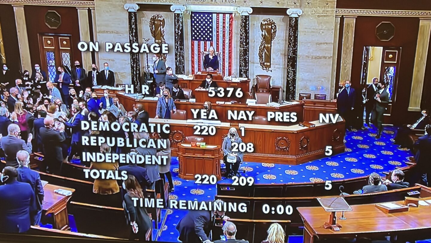 house vote build back better How To Build a cool House