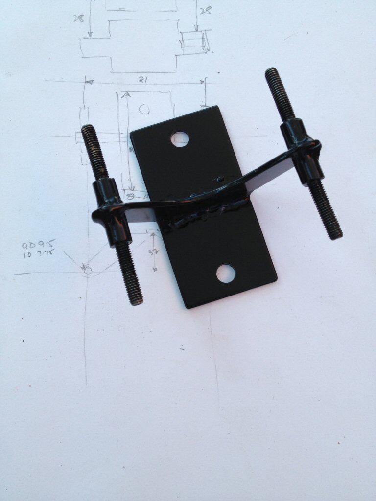 Coil mount for Dyna miniature coils Loop frames Moto Guzzi Topics