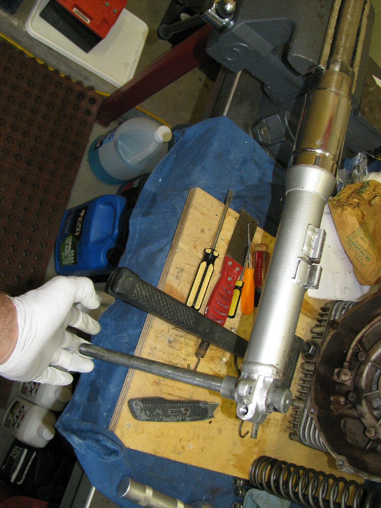 Fork rebuilding Loop frames Moto Guzzi Topics Gregory Bender