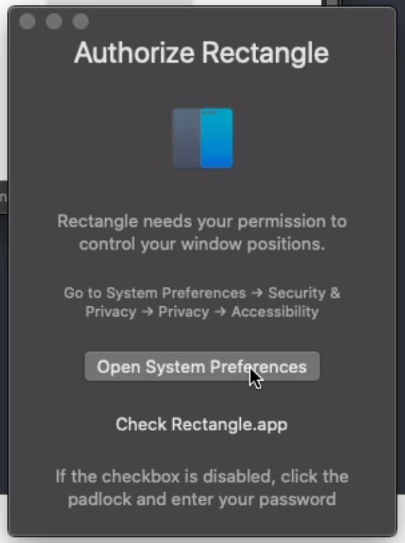 Using Rectangle to Manage MacOS Windows