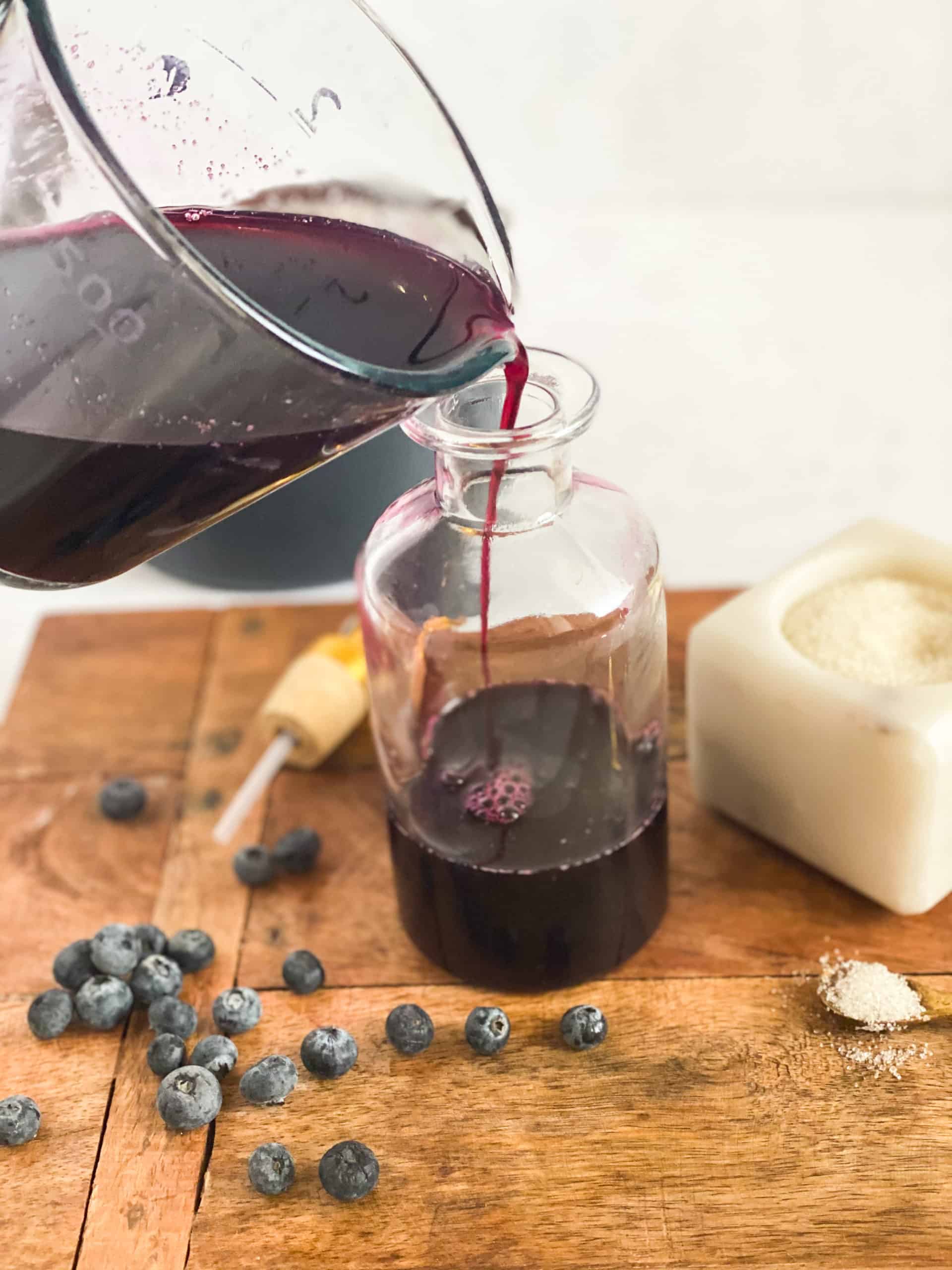 Blueberry Simple Syrup This Vivacious Life