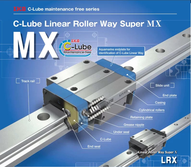 Japan IKO MXC25 Linear Bearing Block Linear Guide Rail Block motion