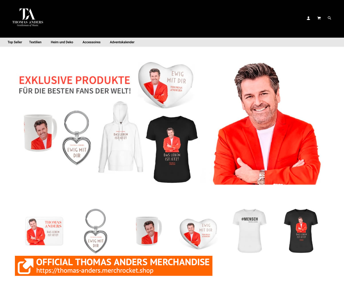 Thomas Anders Die offizielle site
