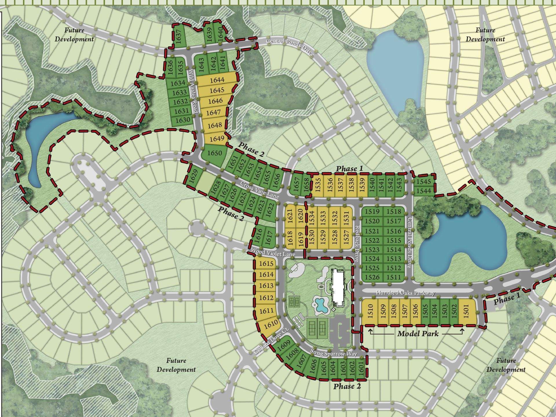 The Ponds and Cresswind Thomas & Hutton