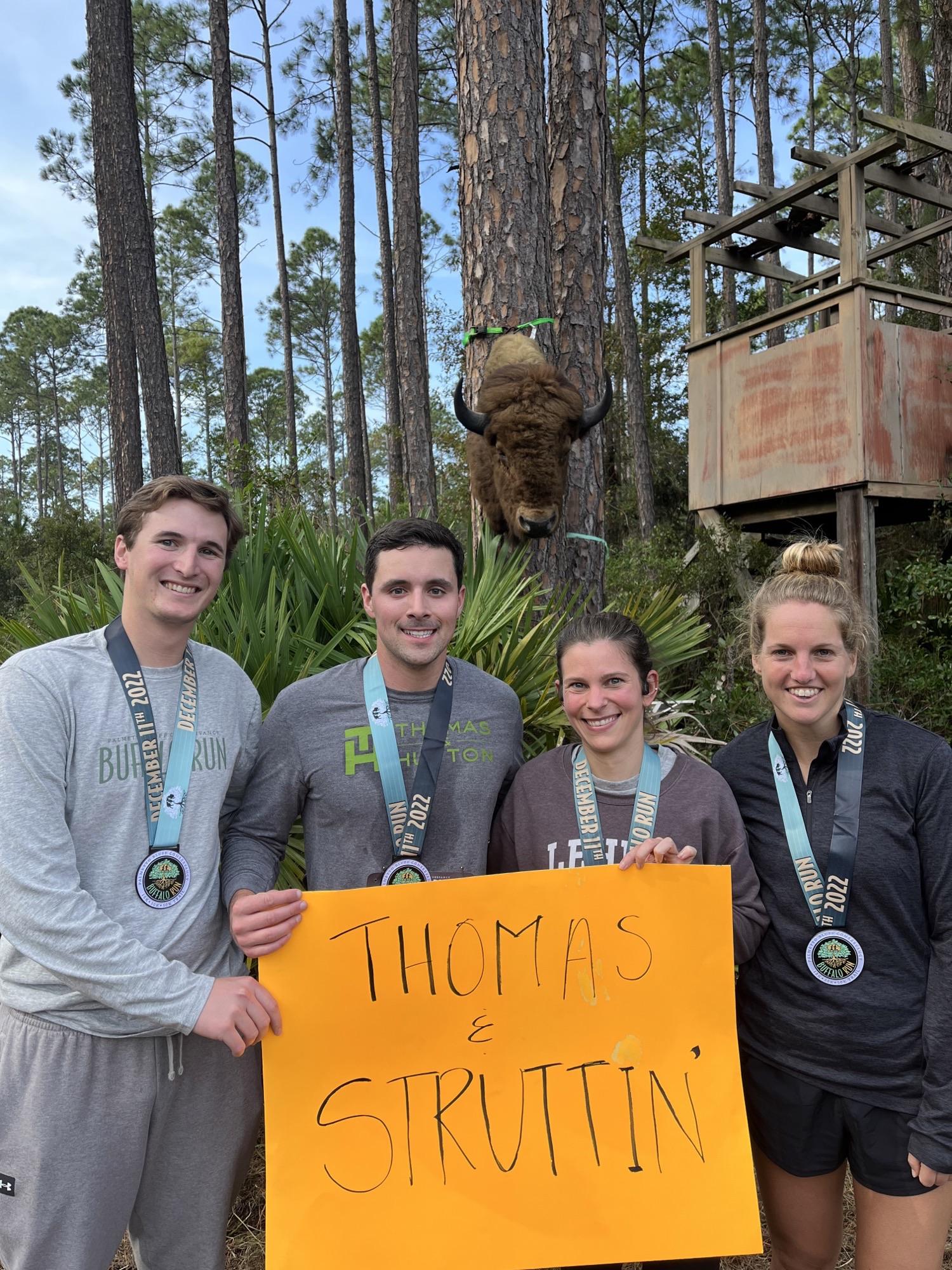 Thomas & "Struttin" Takes On Palmetto Bluff Buffalo Run Thomas & Hutton