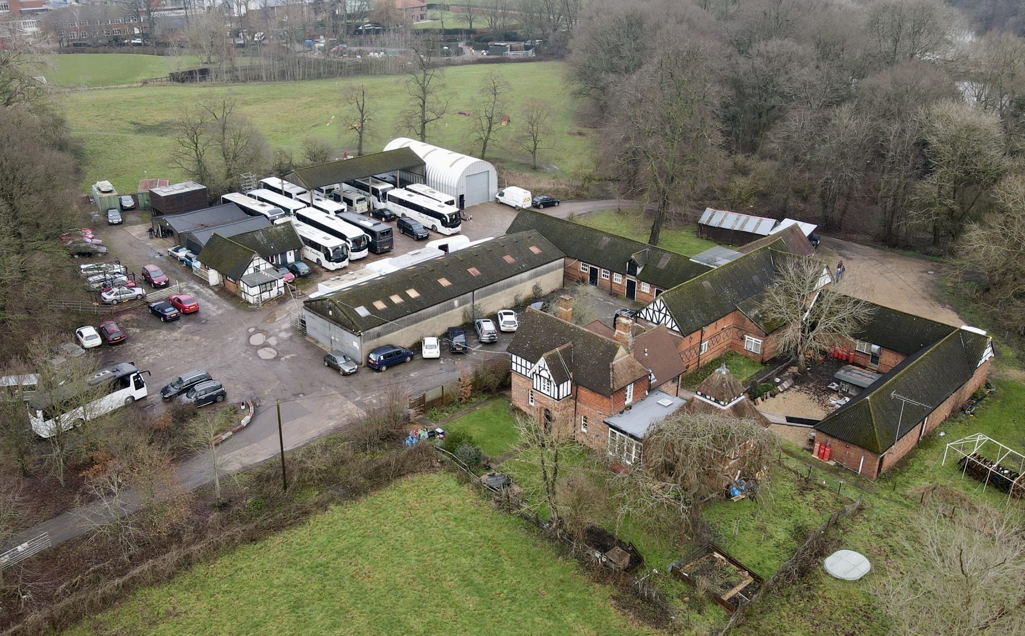 1880 Butterfield farm reimagined as offices Thomas Croft Architects
