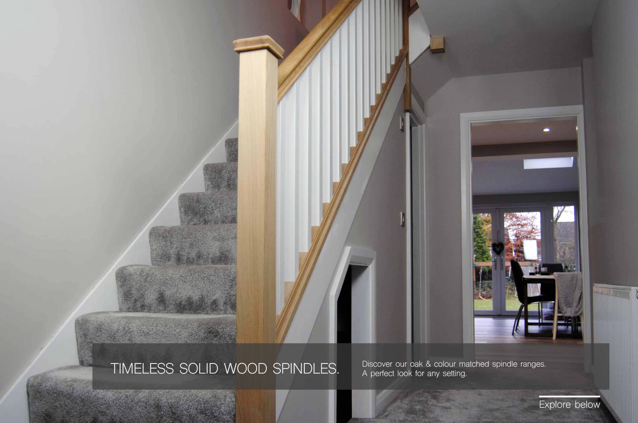 Wooden Stair Spindle New Wood Staircase Design Thomas Ferns Bespoke