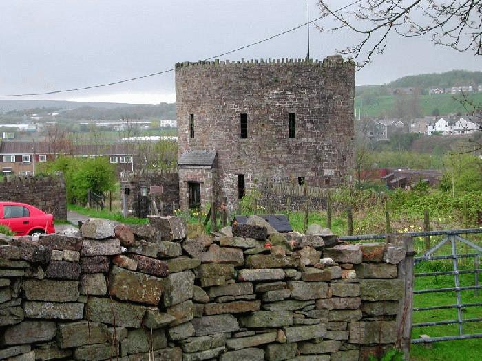 Nantyglo Round Towers, Nantyglo, Wales