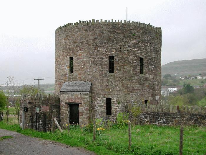 Nantyglo Round Towers, Nantyglo, Wales