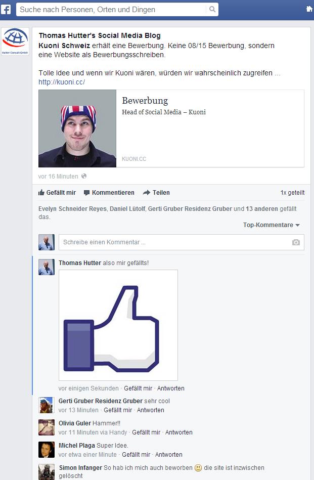 » Facebook Fotokommentare für Facebook Seiten