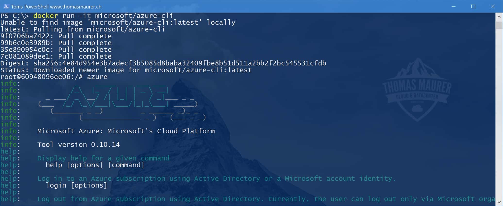 How to run Docker Linux Container on Windows 10 Fall Creator Update