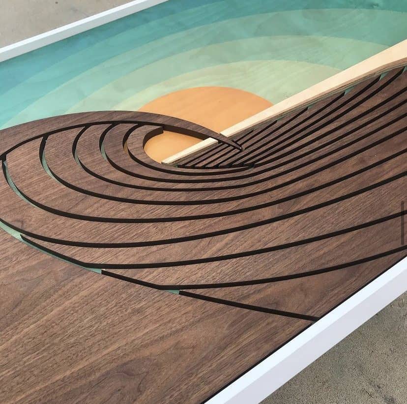 Coastal Wall Sculptures Modern Beach Art by Shaun Thomas