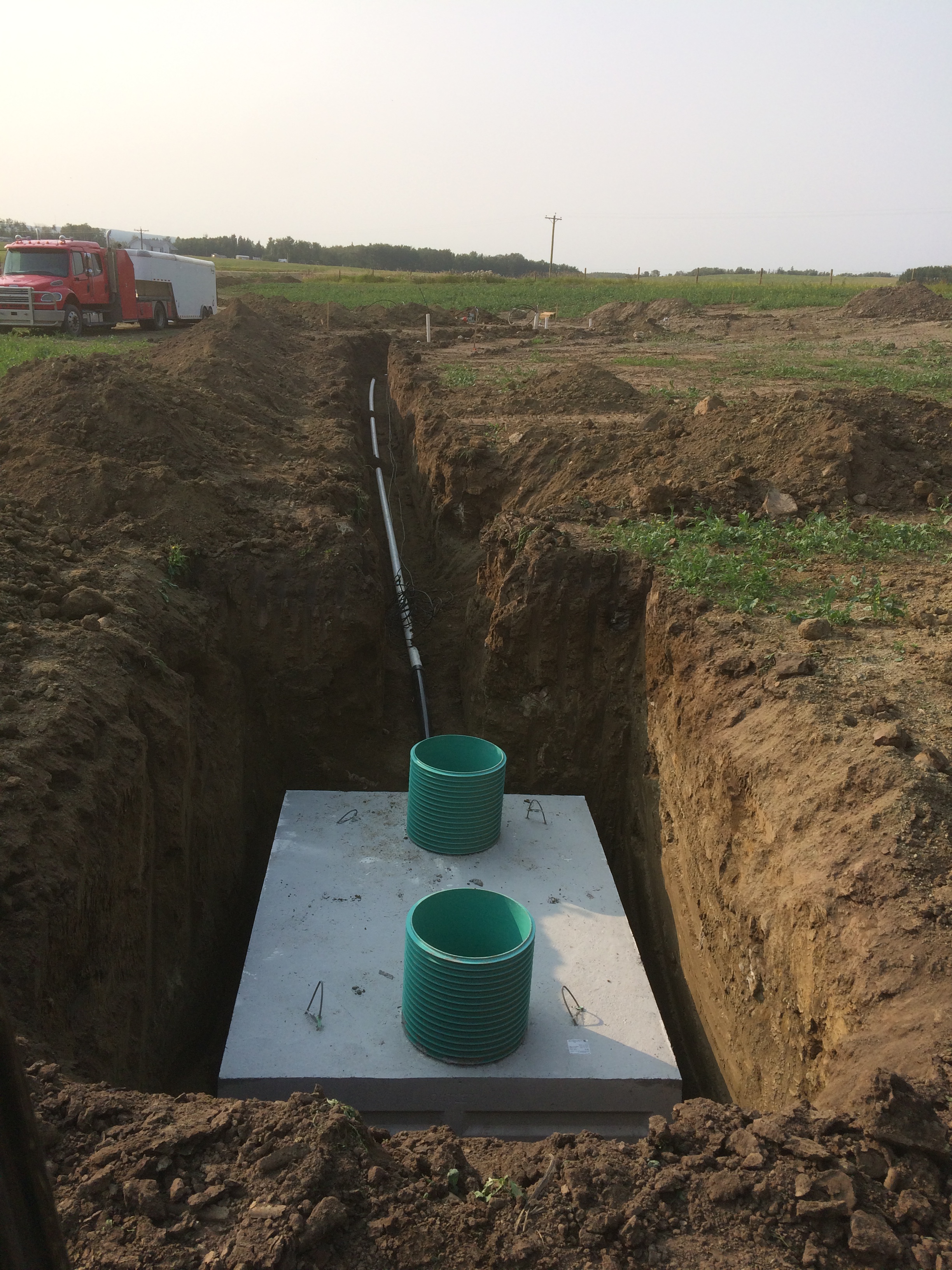 Septic Tank Install Thompson Ditching