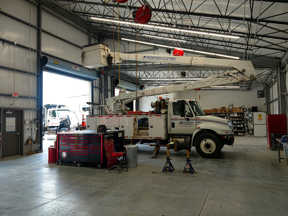 Modern Facilities and Training Center at Thompson Electric, Inc.