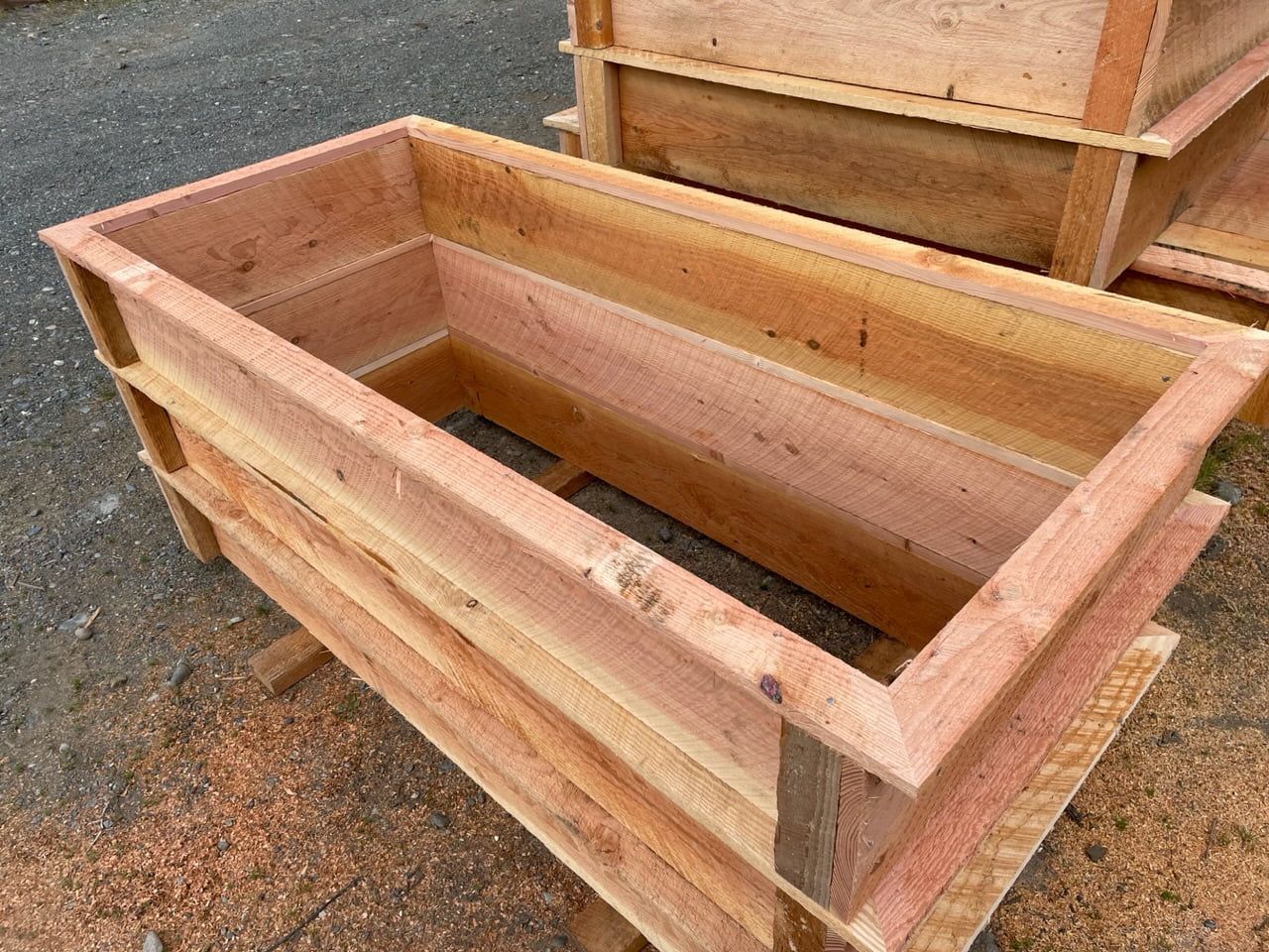 Prebuilt DouglasFir Raised Garden Bed Boxes Thomson Bros. Lumber Co