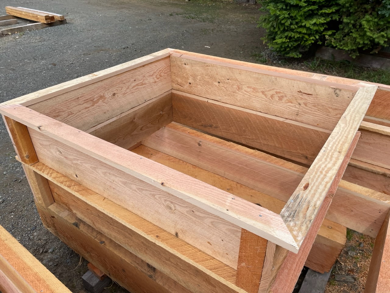 Prebuilt DouglasFir Raised Garden Bed Boxes Thomson Bros. Lumber Co