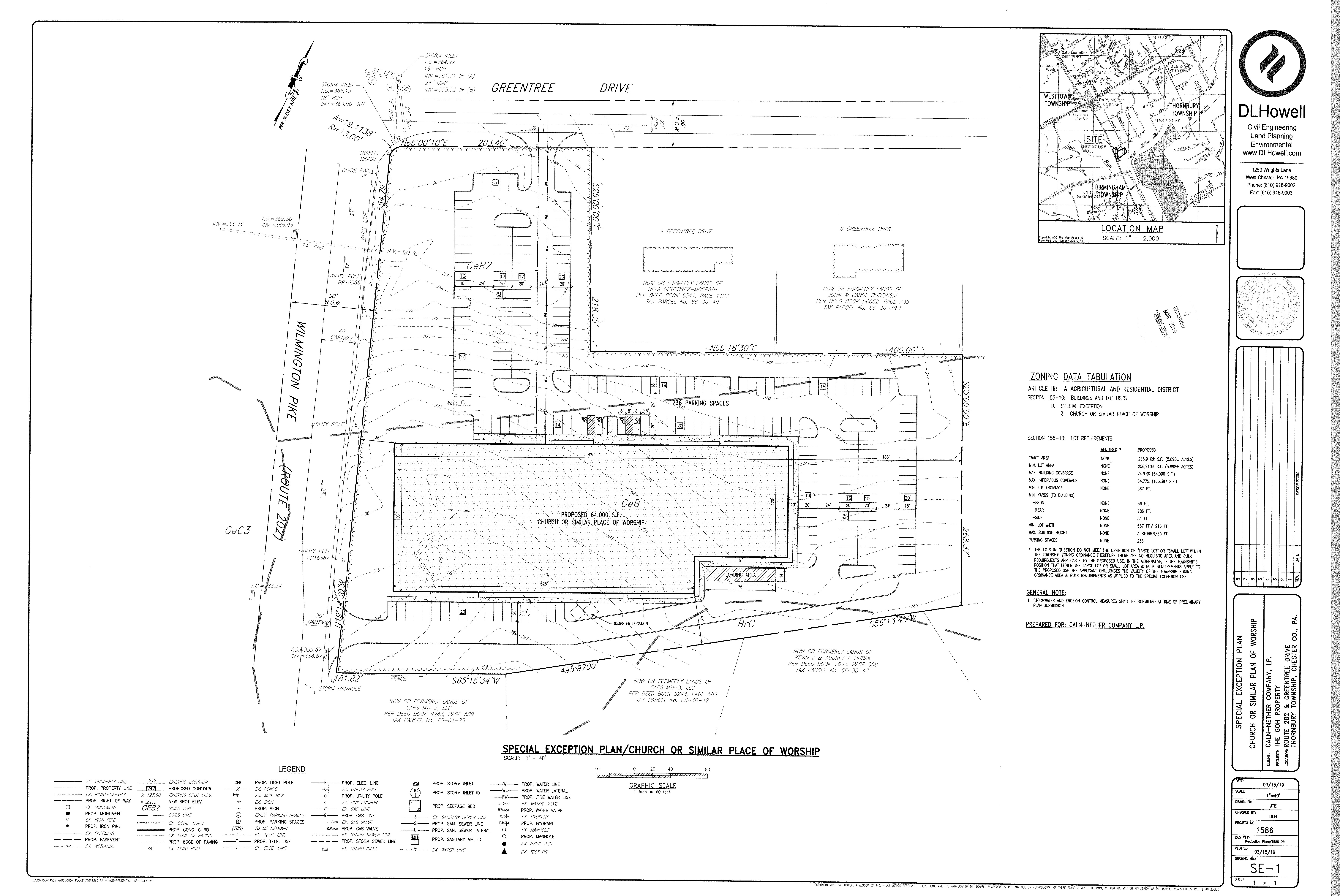 Zoning Hearing Board Thornbury Township, Chester County