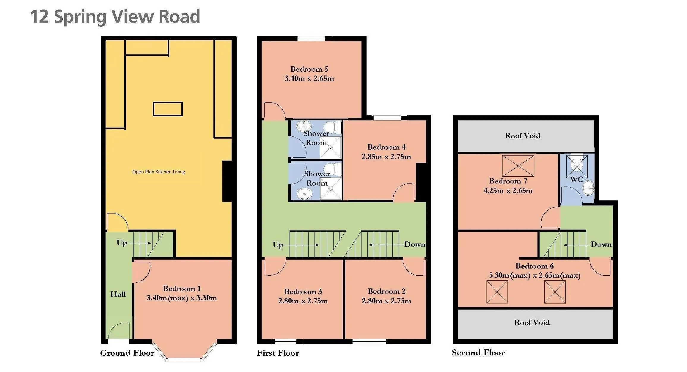 12 Spring View Road, Crookesmoor, S10 1LS Thornsett Properties