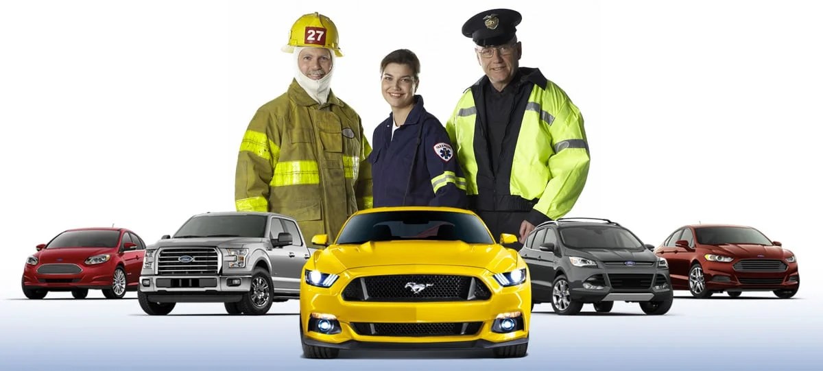 First Responder Bonus Cash Thoroughbred Ford