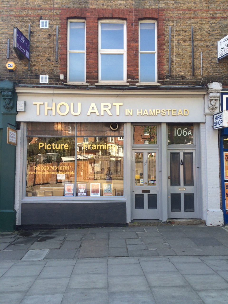 Thou art framing in West Hampstead, North London Picture Framing in