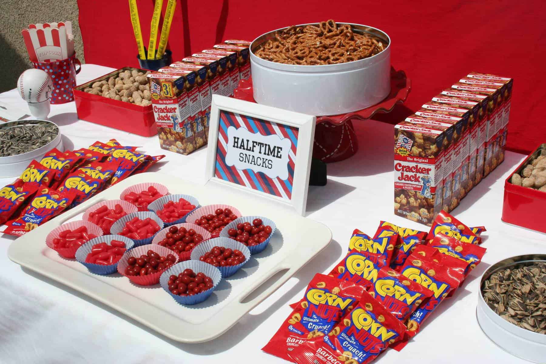 Halftime Snacks Party Food Thoughtfully Simple