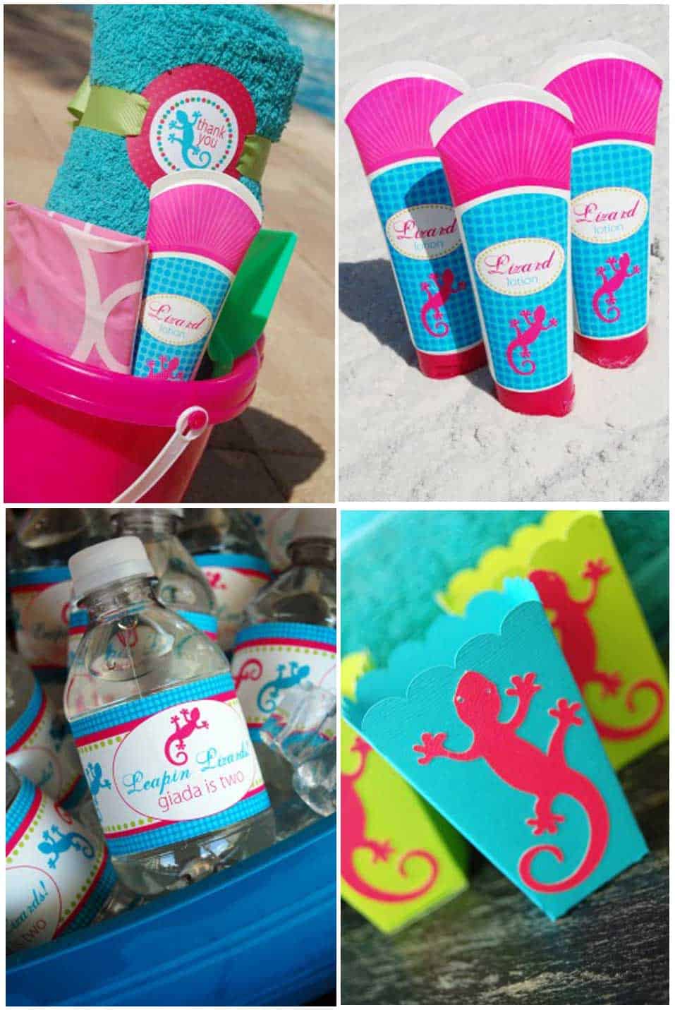 Girly Gecko {Beach} Party! Thoughtfully Simple