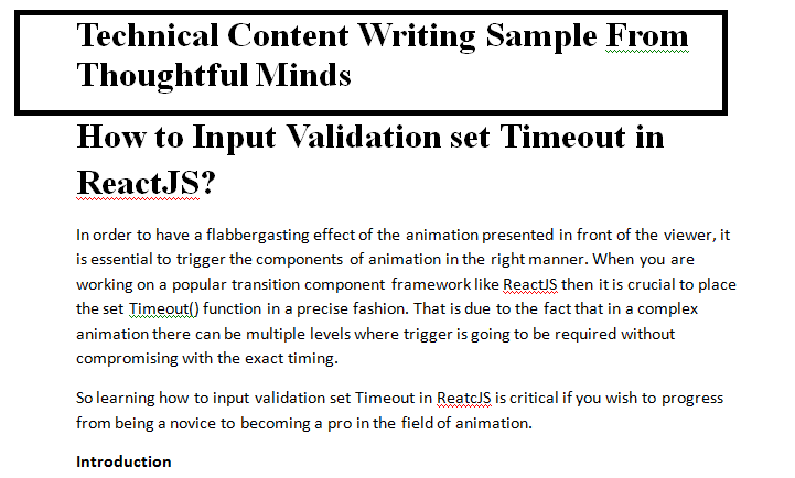 Technical content writing from expert writers at cheap price